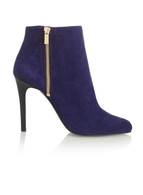 lanvan suede ancle boots